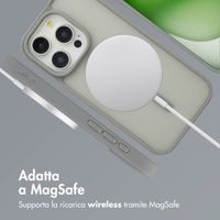 imoshion Cover posteriore Color Guard con MagSafe Apple iPhone 15 Pro - Grigio