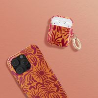 Selencia Cover Vivid  Apple Airpods 1 / 2 - Tropical Vibes Apricot