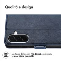 imoshion Cover a libro di Lusso Samsung Galaxy A37 (5G) - Blu scuro