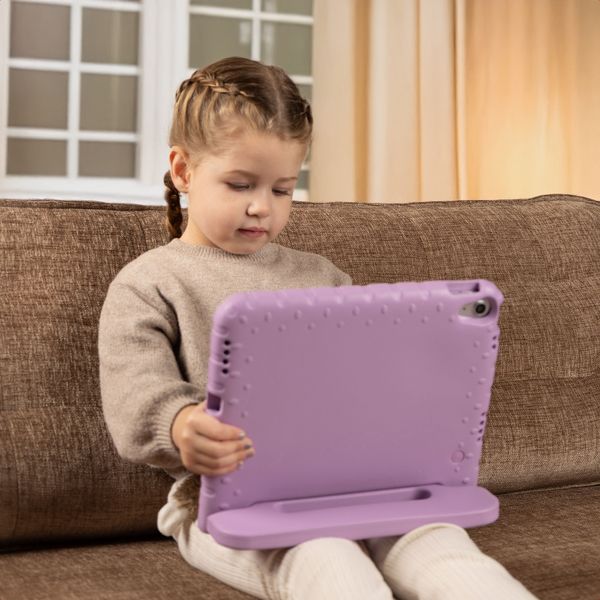 imoshion Cover Posteriore Kidsproof con Maniglia Samsung Galaxy Tab S11 / S9 11.0 pollici / S10 Lite / S10 FE / S9 FE 10.9 pollici - Lilla