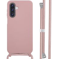 imoshion Cover in Silicone con Cordino Samsung Galaxy A17 (5G) / (4G) - Sand Pink