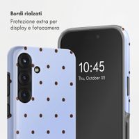Selencia Cover posteriore Vivid con MagSafe Samsung Galaxy S25 - Happy Dots Digital Sky