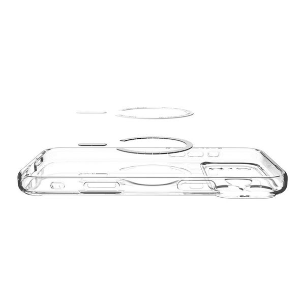 Spigen Cover Posteriore Ultra Ibrida con MagSafe Apple iPhone 17 Pro Max - Clear Gold