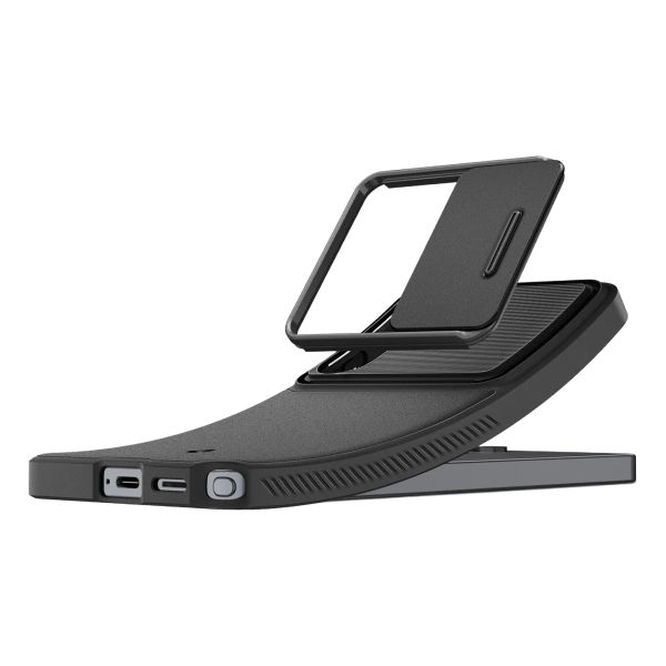 Spigen Cover Optik Armor con Slitta per Fotocamera Samsung Galaxy S26 Ultra - Black