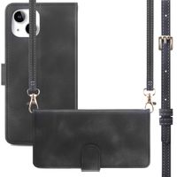 imoshion Cover a libro con Cordino Apple iPhone 14 / 13 - Nero