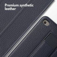 Accezz Trifold Bookcase met handstrap Apple iPad Mini 5 (2019) / Mini 4 (2015) - Donkerblauw