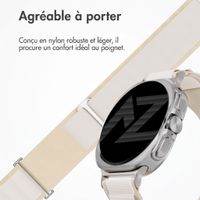 Accezz Cinturino in nylon Alpine Samsung Galaxy Watch Ultra 2 (2026) / Ultra (2024/2025) - Luce stellare