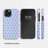 Selencia Cover Posteriore Vivid Apple iPhone 12 (Pro) - Happy Dots Digital Sky
