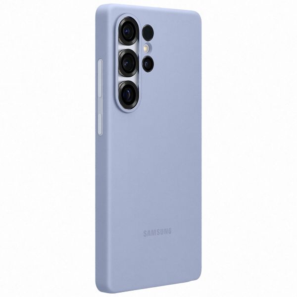 Samsung Cover originale in silicone Samsung Galaxy S25 Ultra - Azzurro