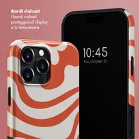 Selencia Cover posteriore Vivid con MagSafe Apple iPhone 16 Pro Max - Dream Swirl Orange