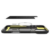 Spigen Cover Rugged Armor con MagSafe Apple iPhone 16 Pro - Matte Black