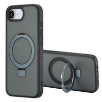Accezz Cover con anello e supporto con MagSafe Apple iPhone 17e / 16e - Nero