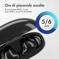 imoshion Aura Pro Auricolari in-ear wireless - Cancellazione attiva del rumore (ANC) - Nero