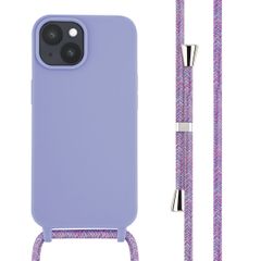 imoshion Cover in Silicone con Cordino Apple iPhone 15 - Viola