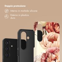 Selencia Cover Posteriore Vivid Samsung Galaxy S25 FE - Vintage Peony