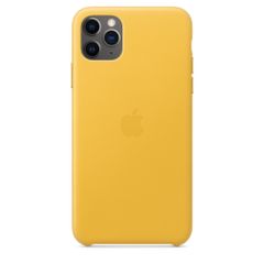 Apple Cover in Pelle iPhone 11 Pro Max - Meyer Lemon