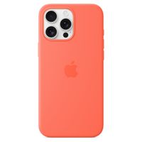 Apple Cover Posteriore in Silicone con MagSafe Apple iPhone 16 Pro Max - Tangerine Orange