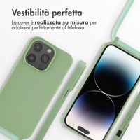 imoshion Cover in Silicone con Cordino Apple iPhone 14 Pro - Verde