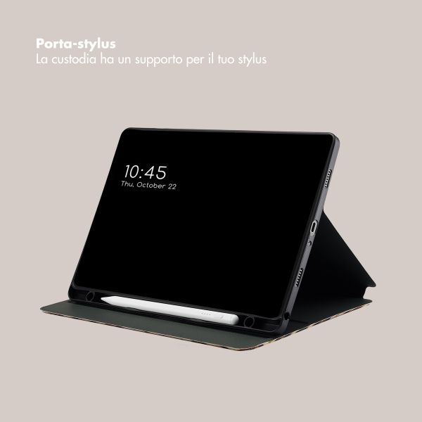 Selencia Cover per tablet Vivid Samsung Galaxy Tab A9 Plus - Wild Leo