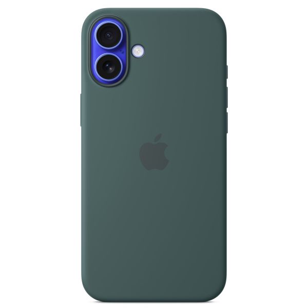 Apple Cover Posteriore in Silicone con MagSafe Apple iPhone 16 Plus - Lake Green