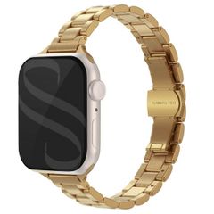 Selencia Cinturino sottile in acciaio a maglie Apple Watch | 38/40/41/42 mm - Oro