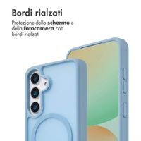 imoshion Cover posteriore Color Guard con MagSafe Samsung Galaxy S25 Plus - Azzurro