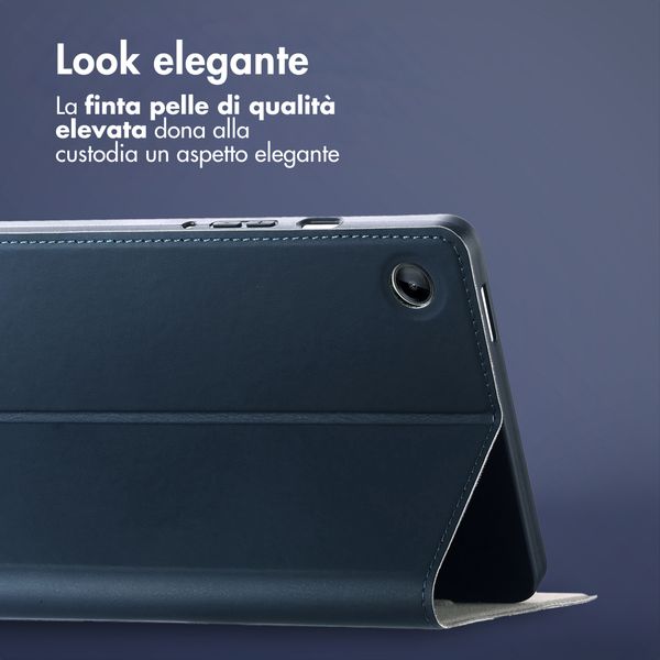 Accezz Cover Tablet Classica Samsung Galaxy Tab A11 - Blu scuro