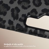 Selencia Cover Sabi Stampa pantera con MagSafe Samsung Galaxy S26 Ultra - Midnight Black
