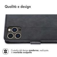 imoshion Cover a libro di Lusso Apple iPhone 14 Pro Max - Nero