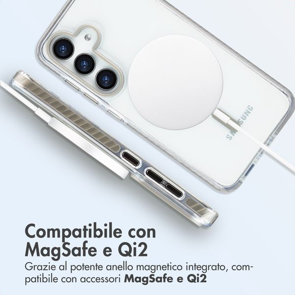 imoshion Cover Combat MagSafe Samsung Galaxy S25 - Grigio