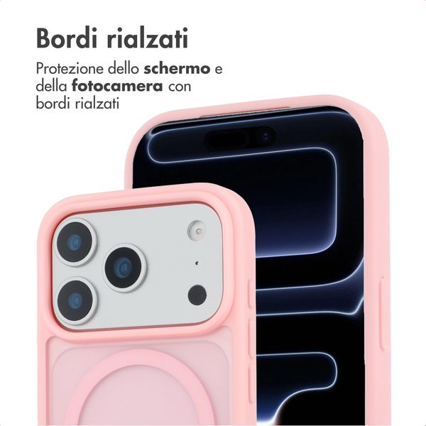 imoshion Cover posteriore Color Guard con MagSafe Apple iPhone 17 Pro - Rosa chiaro