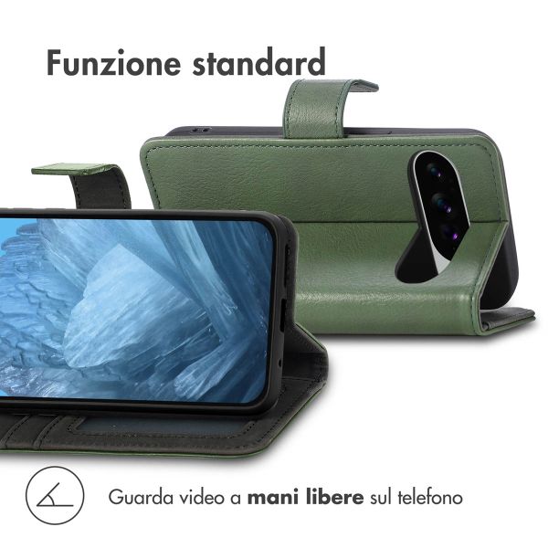 imoshion Cover a libro di Lusso Google Pixel 10 Pro XL - Verde