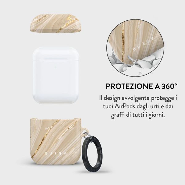 Burga Custodia rigida Apple AirPods 1 / 2 - Full Glam