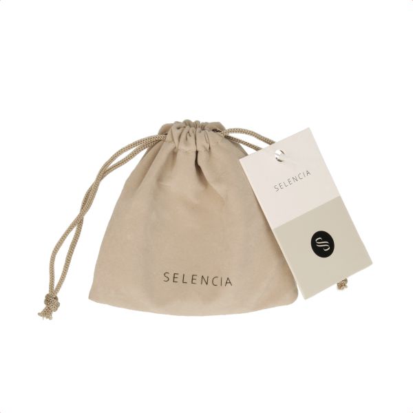 Selencia Cover Sabi stampa pantera  Apple Airpods 1 / 2 - Mocha Brown