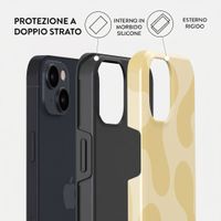 Burga Cover Posteriore Resistente con MagSafe Apple iPhone 14 - Glow