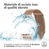 imoshion Cinturino milanese magnetico Apple Watch | 38/40/41/42 mm - Taglia S - Oro rosa