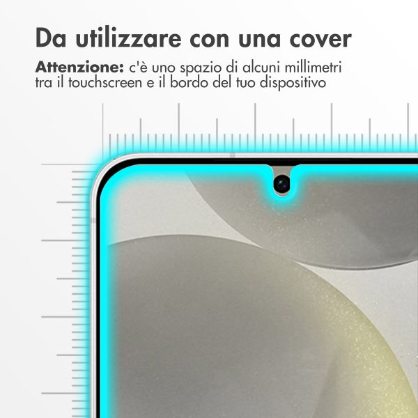 Accezz Vetro temperato, confezione da 2 Samsung Galaxy S25 / S24