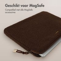 Selencia Cover laptop teddy 13-14 pollici - Choco Brown