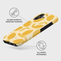 Burga Cover Posteriore Resistente con MagSafe Apple iPhone 17 - Lemon Tart