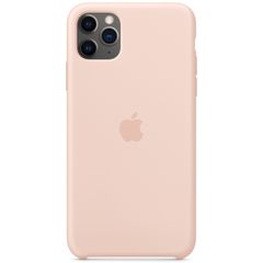 Apple Cover in Silicone Apple iPhone 11 Pro Max - Pink Sand