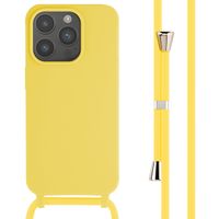 imoshion Cover in Silicone con Cordino Apple iPhone 15 Pro - Giallo