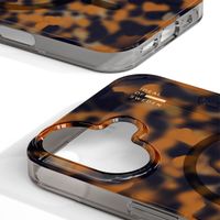 iDeal of Sweden Cover Trasparente con MagSafe Apple iPhone 16 - Tortoise