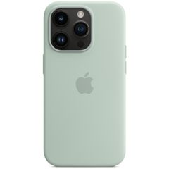 Apple Cover Posteriore in Silicone con MagSafe Apple iPhone 14 Pro - Succulent