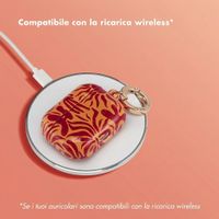 Selencia Cover Vivid  Apple Airpods Pro - Tropical Vibes Apricot