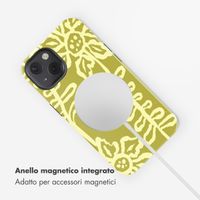 Selencia Cover posteriore Vivid con MagSafe Apple iPhone 13 - Chalky Bloom