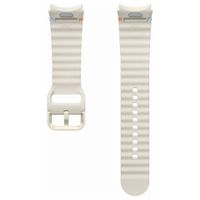 Samsung Cinturino Sport originale Samsung Galaxy Watch 4 / 5 / 6 / 7 / FE (20 mm) - Taglia M/L - Cream