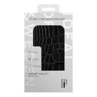 iDeal of Sweden Portafoglio Magnetico Plus Apple iPhone 18 Pro Max / 17 Pro Max - Black Croco