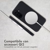 Accezz Cover Posteriore Resistente con MagSafe Samsung Galaxy A37 (5G) - Nero