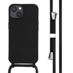 imoshion Cover in Silicone con Cordino Apple iPhone 13 - Nero