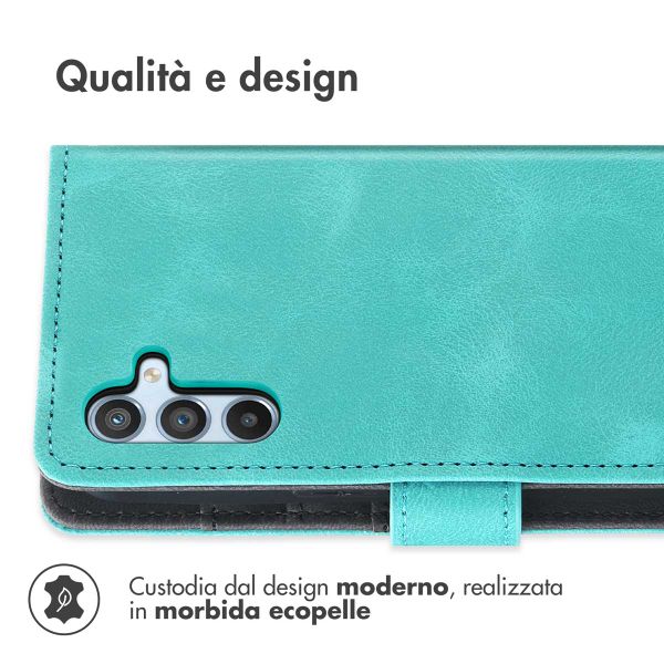 imoshion Cover a libro con Cordino Samsung Galaxy A56 - Turchese
